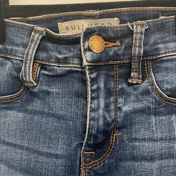 Pacsun bullhead dark ripped jeans size 25 - Picture 4 of 9